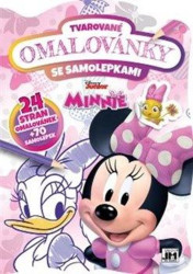 Tvarované omalovánky se samolepkami