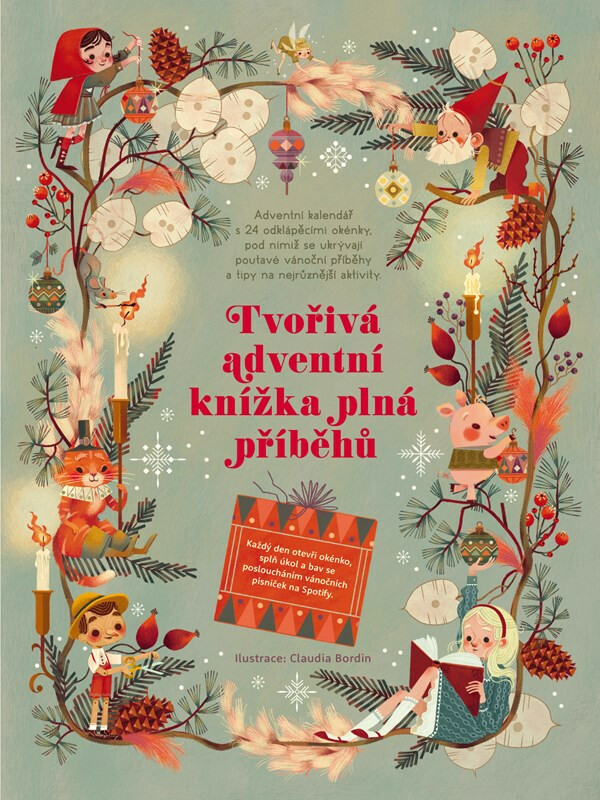 Tvořivá adventní knížka plná příběhů - Giada Francia