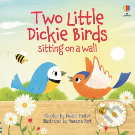 Two Little Dickie Birds sitting on a wall