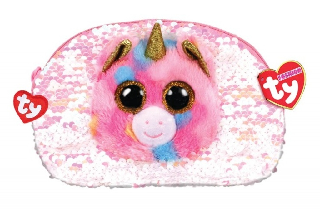 Ty Fashion Sequins kosmetická taška Fantasia jednorožec