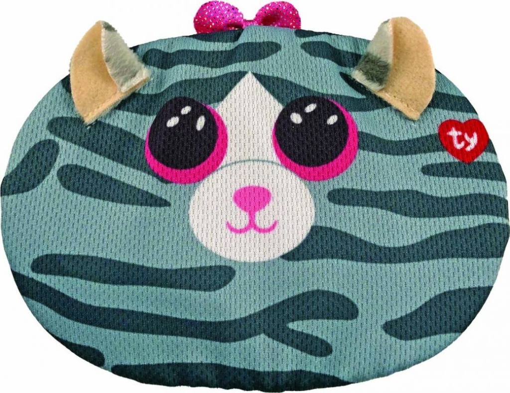 Ty Mask Kiki šedá kočka 12 cm
