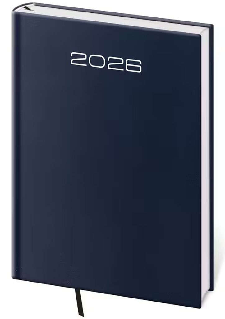 Týdenní diář 2026 B5 Old Karachi modrý