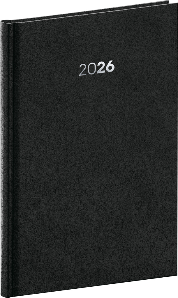Týdenní diář 2026 Balakon černý