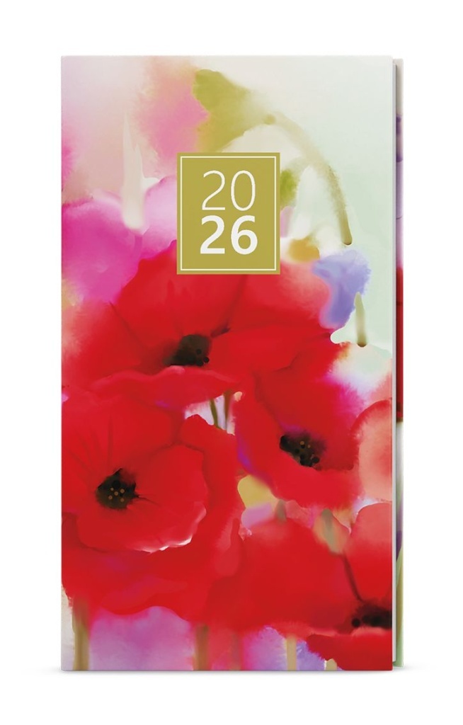 Týdenní diář 2026 Jakub Lamino kapesní Máky