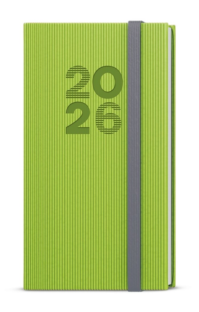 Týdenní diář 2026 Jakub Vigo kapesní zelená