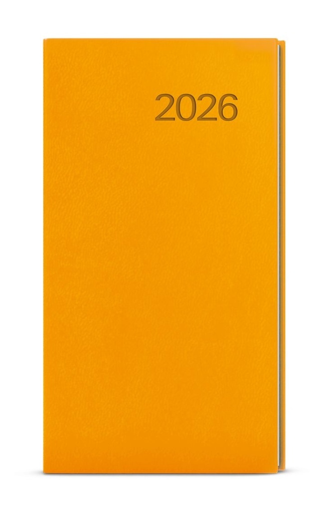 Týdenní diář 2026 Jakub Vivella kapesní okrová