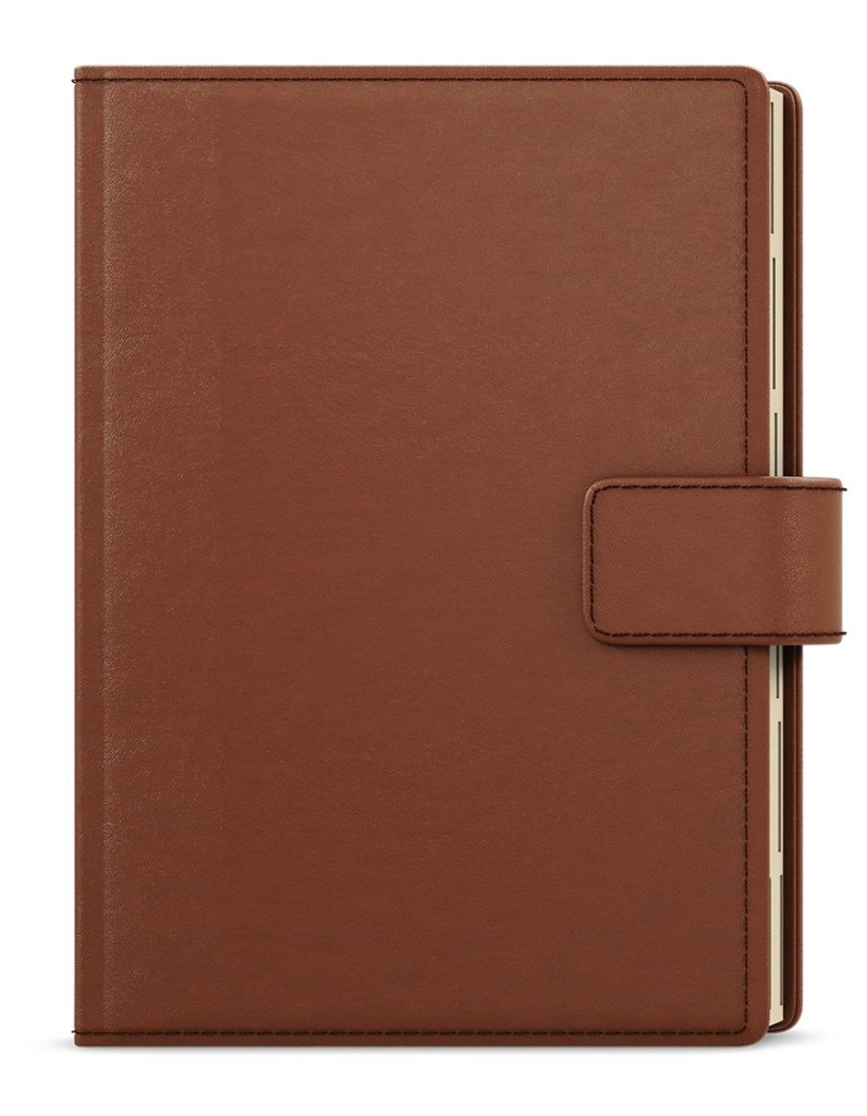 Týdenní diář 2026 Oskar Elite A5 hnědá