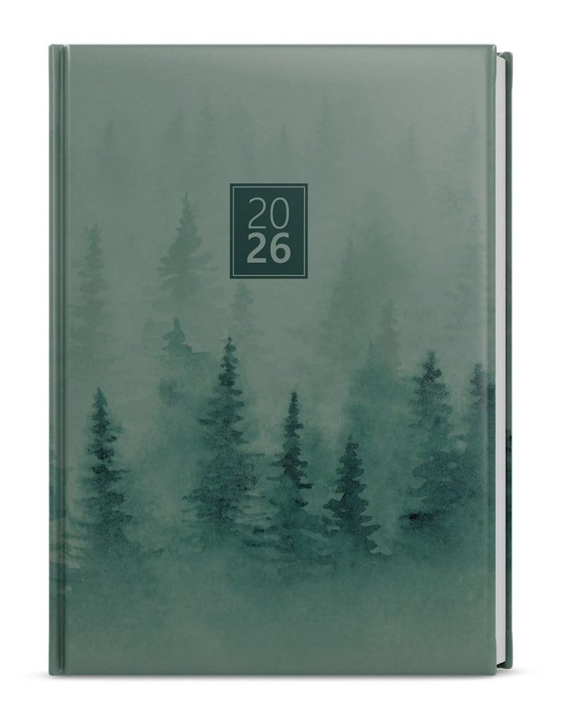 Týdenní diář 2026 Oskar Lamino A5 Les