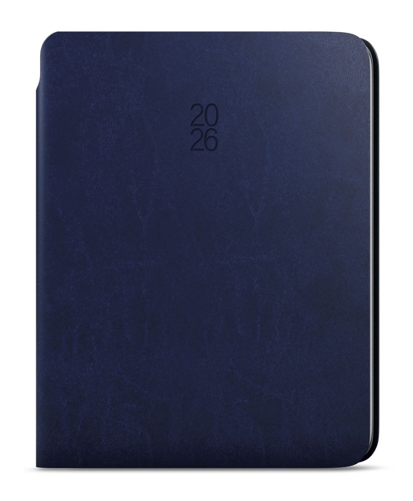Týdenní diář 2026 Oskar Softy A5 modrá