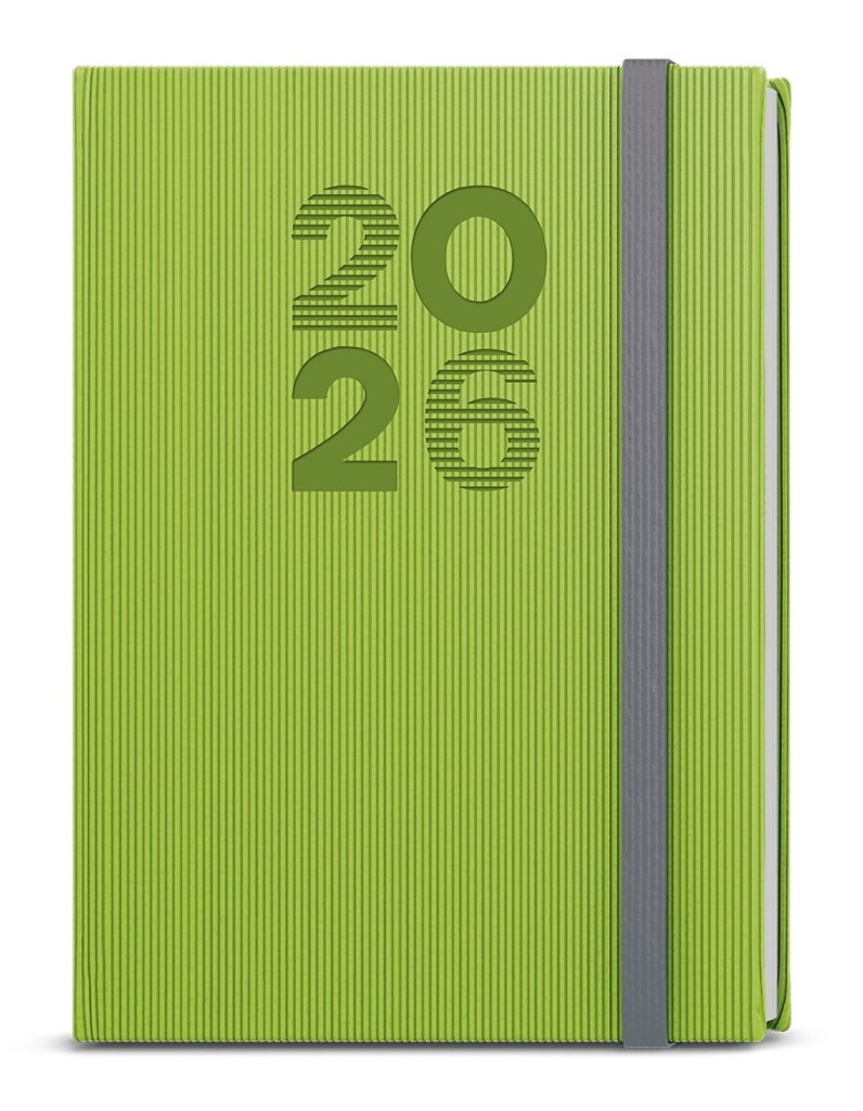 Týdenní diář 2026 Oskar Vigo A5 zelená