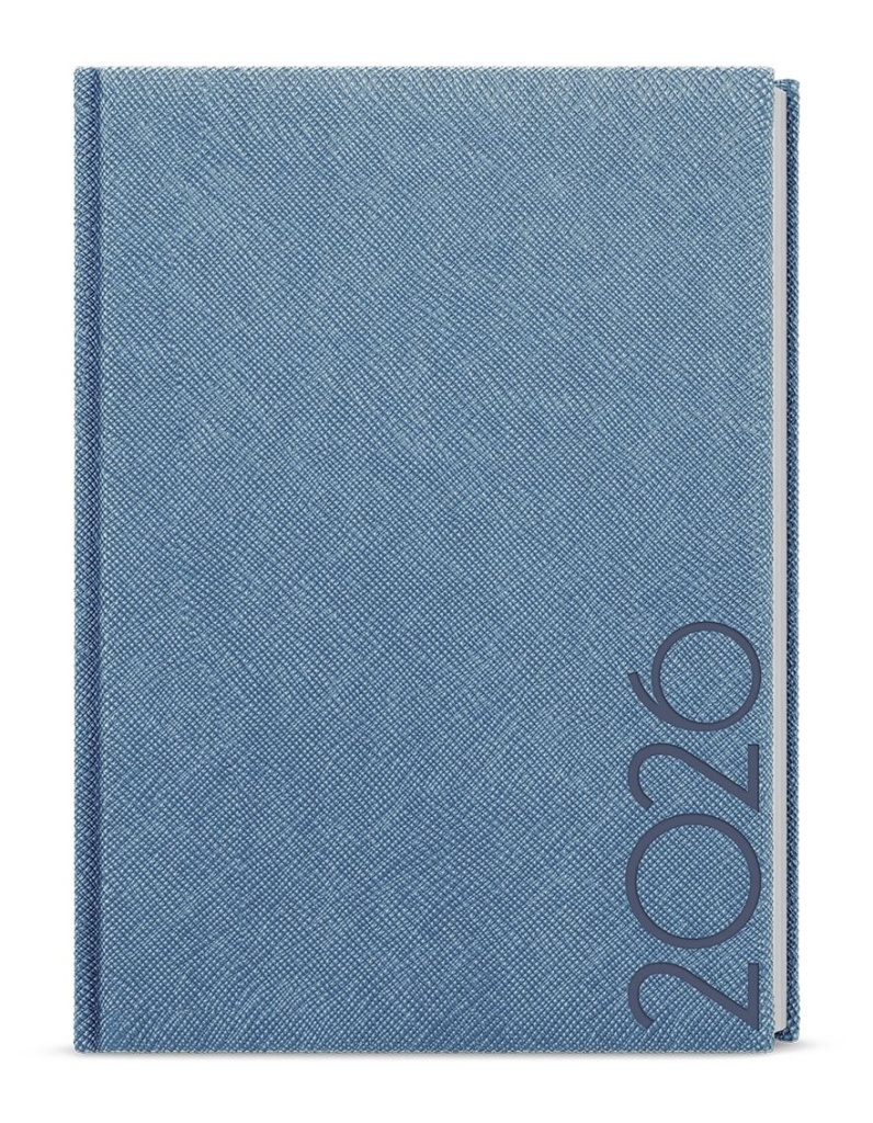 Týdenní diář 2026 Prokop Tora B6 modrošedá