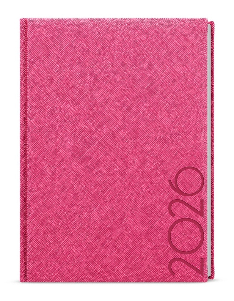 Týdenní diář 2026 Prokop Tora B6 růžová