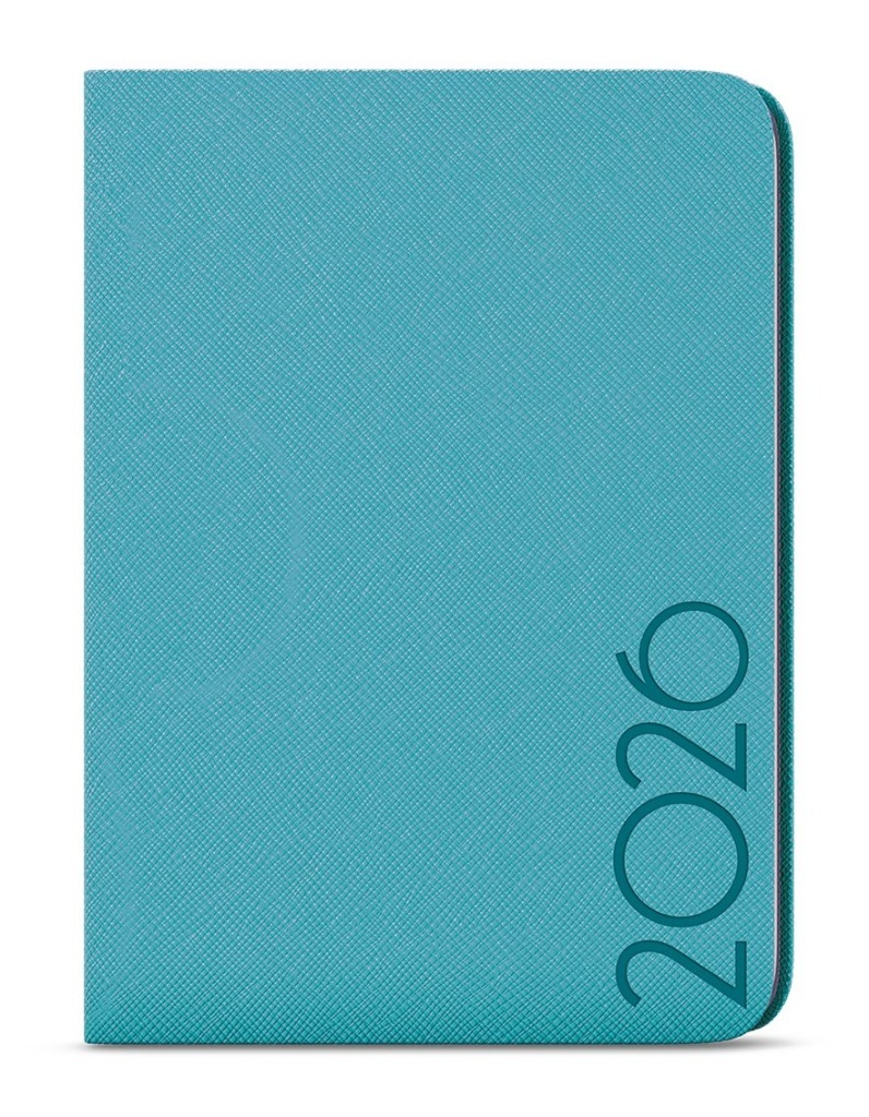 Týdenní diář 2026 Zoro Toro A5 tyrkys