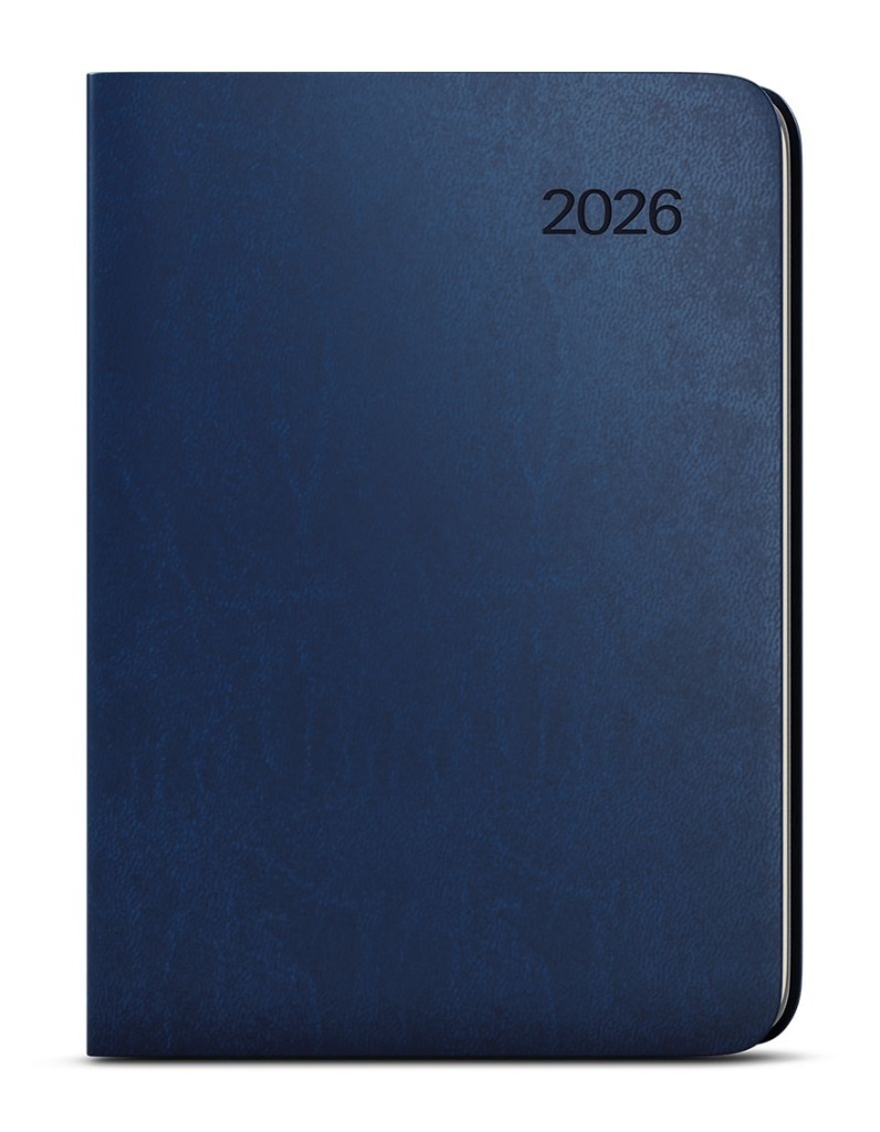 Týdenní diář 2026 Zoro Vivella A5 modrá