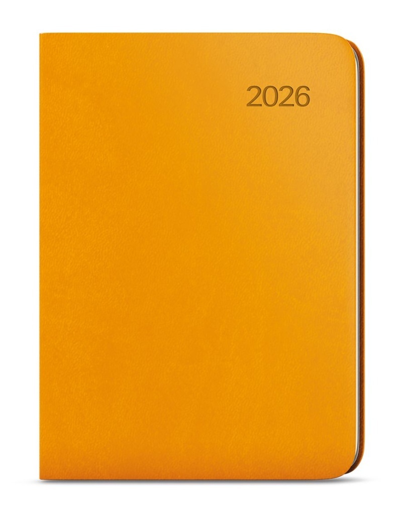 Týdenní diář 2026 Zoro Vivella A5 okrová