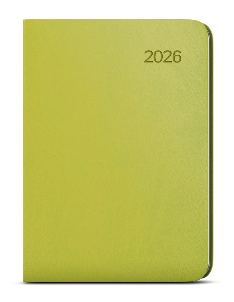 Týdenní diář 2026 Zoro Vivella A5 zelená