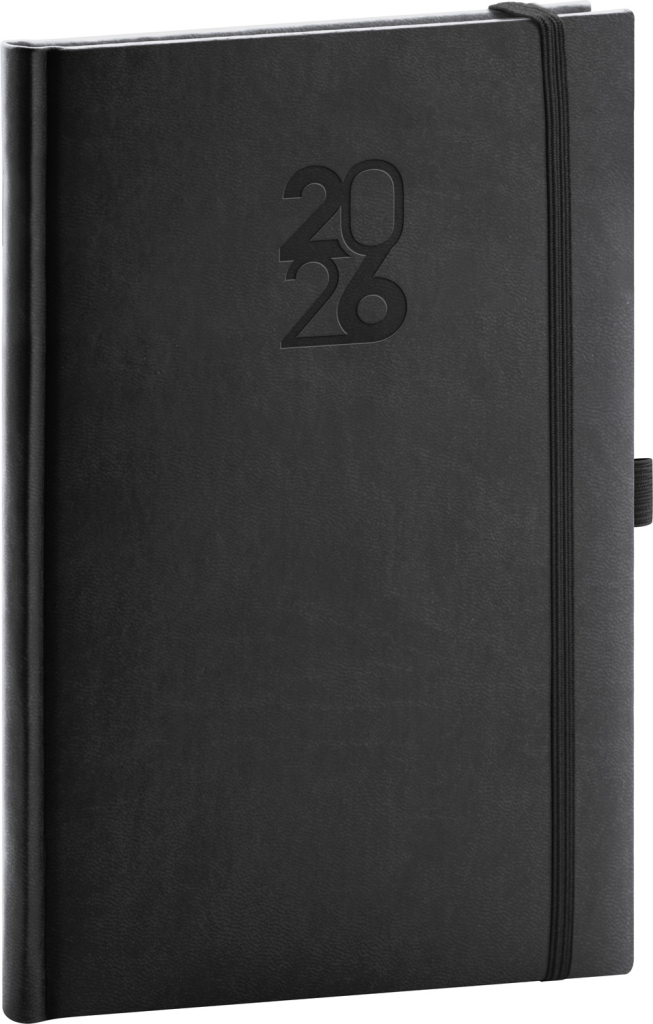 Týdenní diář Aprint Top 2026 černý