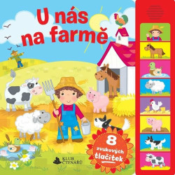 U nás na farmě (8 zvukových tlačítek a přes 50 prvních slov) - kniha z kategorie Pro děti