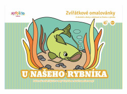 Zvířátkové omalovánky: U našeho rybníka - kniha z kategorie Omalovánky