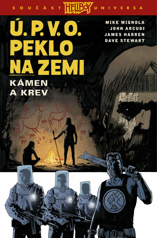 Ú.P.V.O. Peklo na zemi 11 - Kámen a krev - Mike Mignola, John Arcudi, James Harren