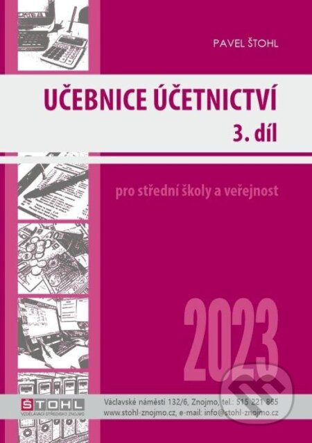 Učebnice Účetnictví III. díl 2023