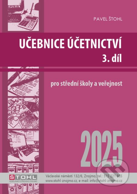 Učebnice Účetnictví III. díl 2025
