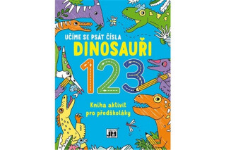 Učíme se psát čísla Dinosauři 123