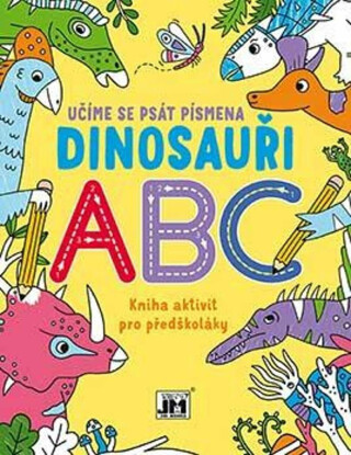 Učíme se psát písmena Dinosauři ABC