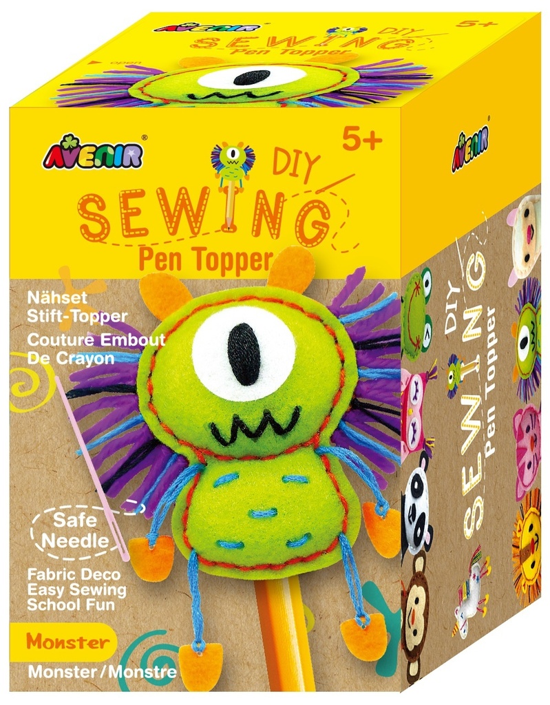 Ušij si násadu na tužku Příšerka