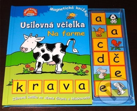 Usilovná včielka: Na farme (Magnetická knižka