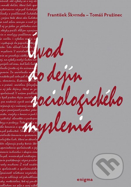 Úvod do dejín sociologického myslenia