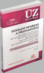 ÚZ 1595 Penzijní spoření a připojištění - kniha z kategorie Pojišťovnictví