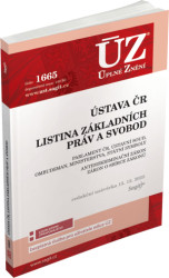 ÚZ 1665 Ústava ČR, Listina práv a svobod - kniha z kategorie Právo
