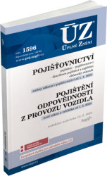 Úplné Znění 1596 Pojišťovnictví, pojištění odpovědnosti z provozu vozidla - kniha z kategorie Právo