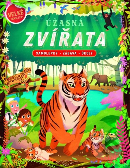Úžasná zvířata (Samolepky - zábava