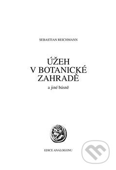 Úžeh v botanické zahradě a jiné básně