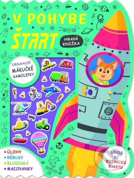 V pohybe ŠTART - Hravá knižka