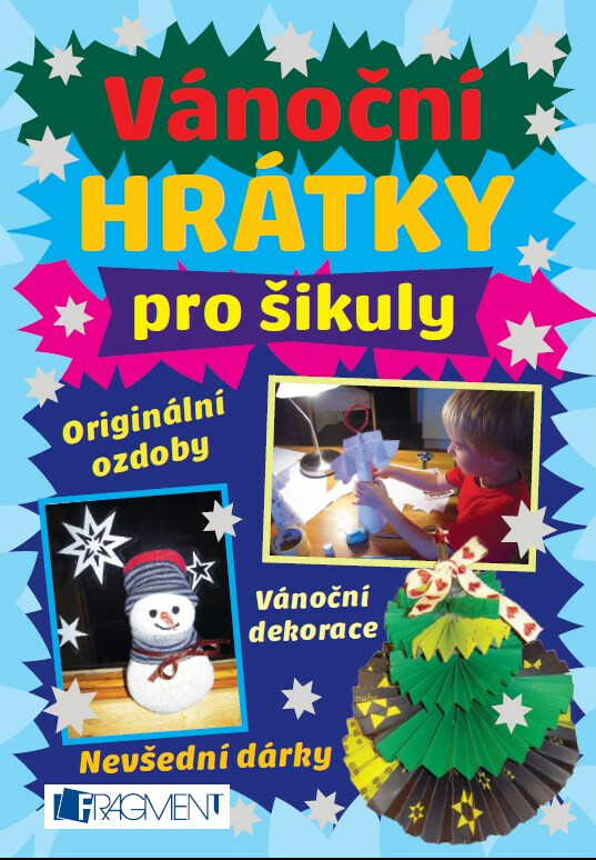 Vánoční hrátky pro šikuly - kniha z kategorie Omalovánky, vystřihovánky, papír