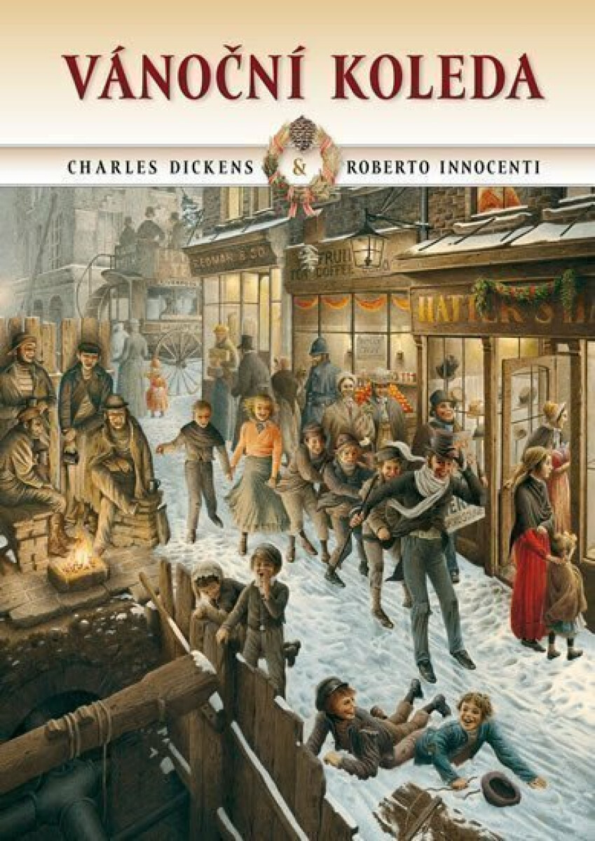 Vánoční koleda (čili Vánoční povídka s duchy) - Charles Dickens, Roberto Innocenti (ilustrácie)