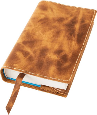 Variabilní kožený obal se záložkou XL