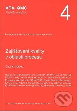 VDA 4 - Část 3: Metody (VDA 4