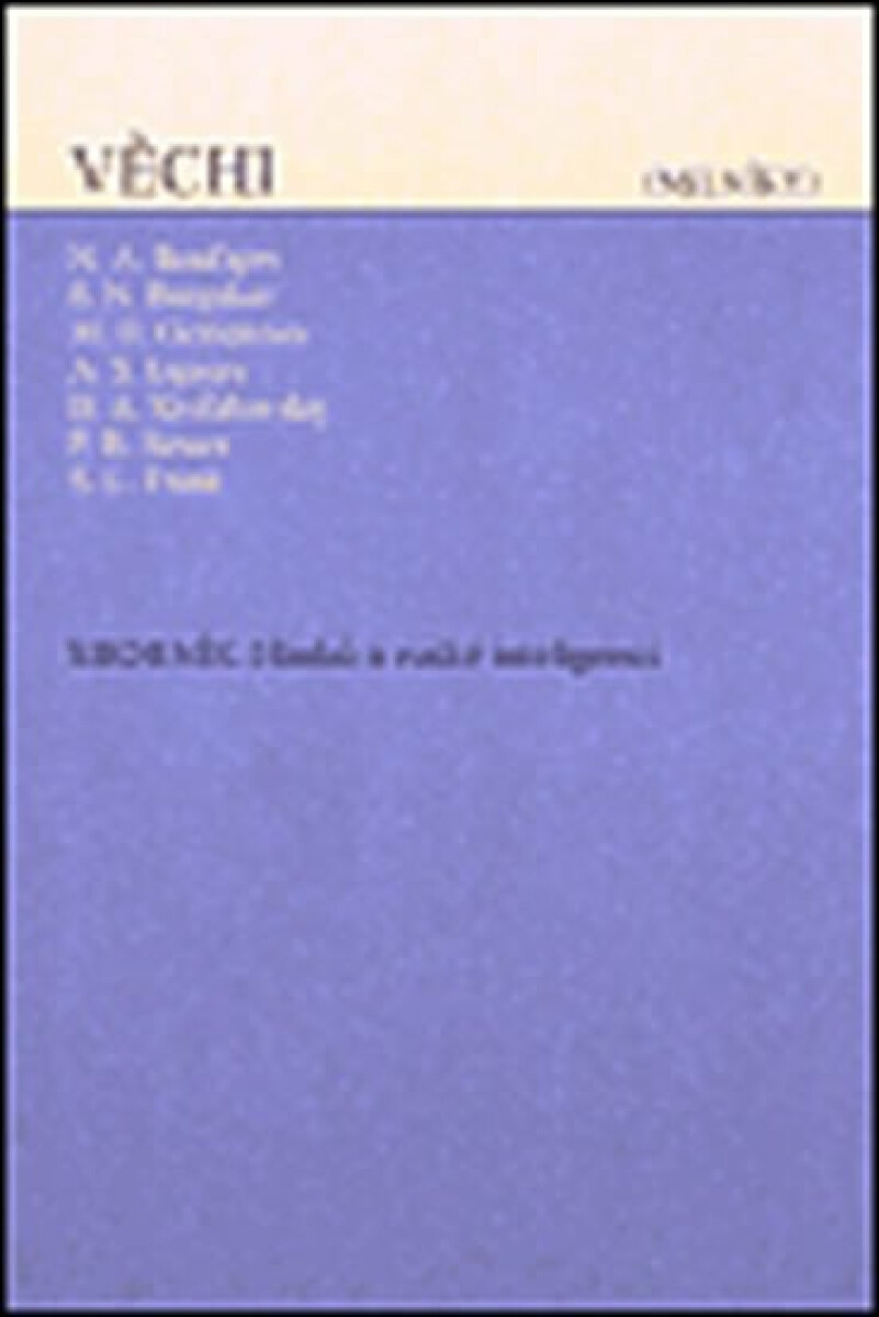 Věchi (Milníky) - S.L. Frank, M.O. Geršenzon, A.S. Izgojev, B.A. Kisťakovskij, P.B. Struve, Sergej Nikolajevič Bulgakov, Berďajev Nikolaj A.