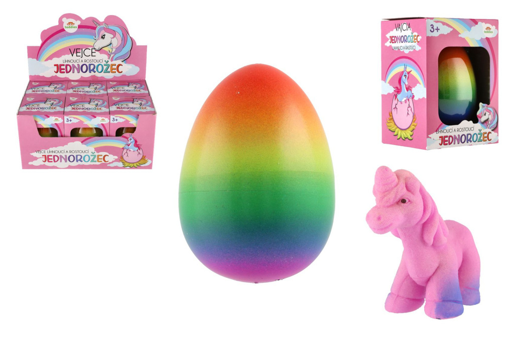 Vejce líhnoucí a rostoucí Jednorožec