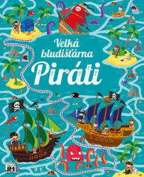 Velká bludišťárna: Piráti - kniha z kategorie Hádanky a říkanky