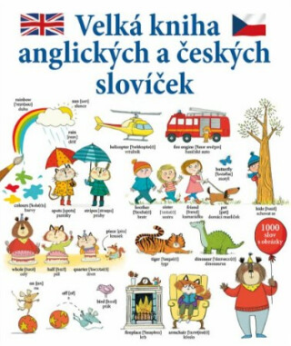 Velká kniha anglických a českých slovíček