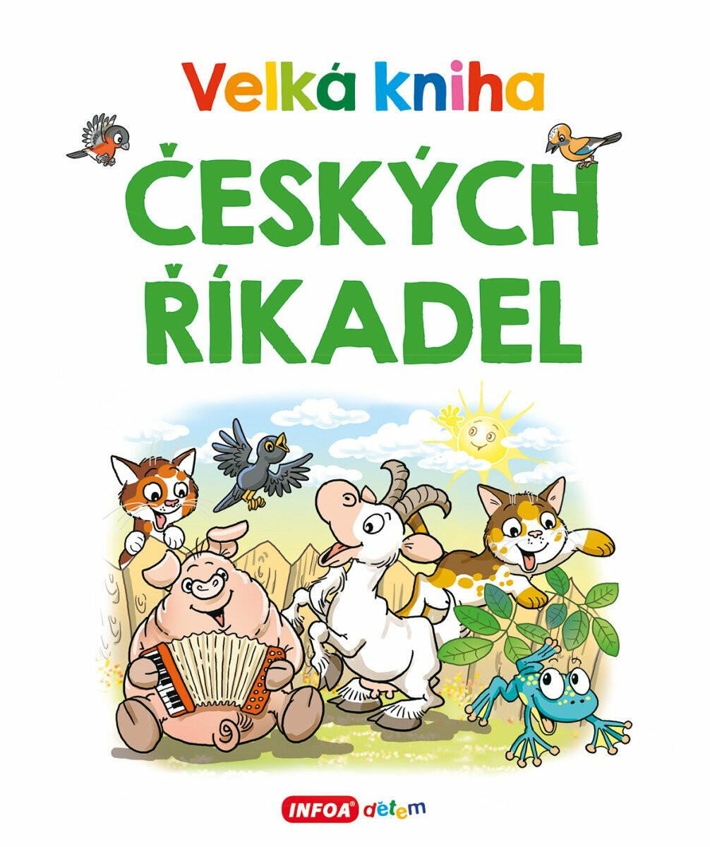 Velká kniha českých říkadel - kniha z kategorie Hádanky a říkanky
