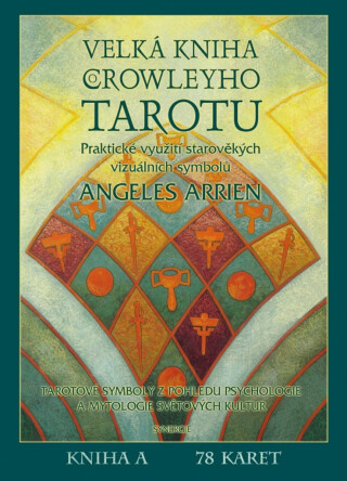 Velká kniha Crowleyho Tarotu (Kniha, sada karet + váček)