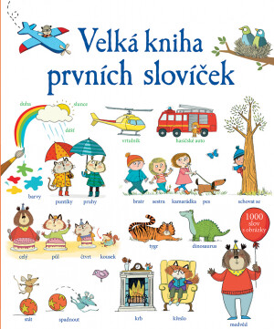 Velká kniha prvních slovíček  Mairi Mackinnon, Kate Hindley - Mairi Mackinnon, Kate Hindley
