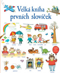 Velká kniha prvních slovíček  Mairi Mackinnon, Kate Hindley - Mairi Mackinnon, Kate Hindley