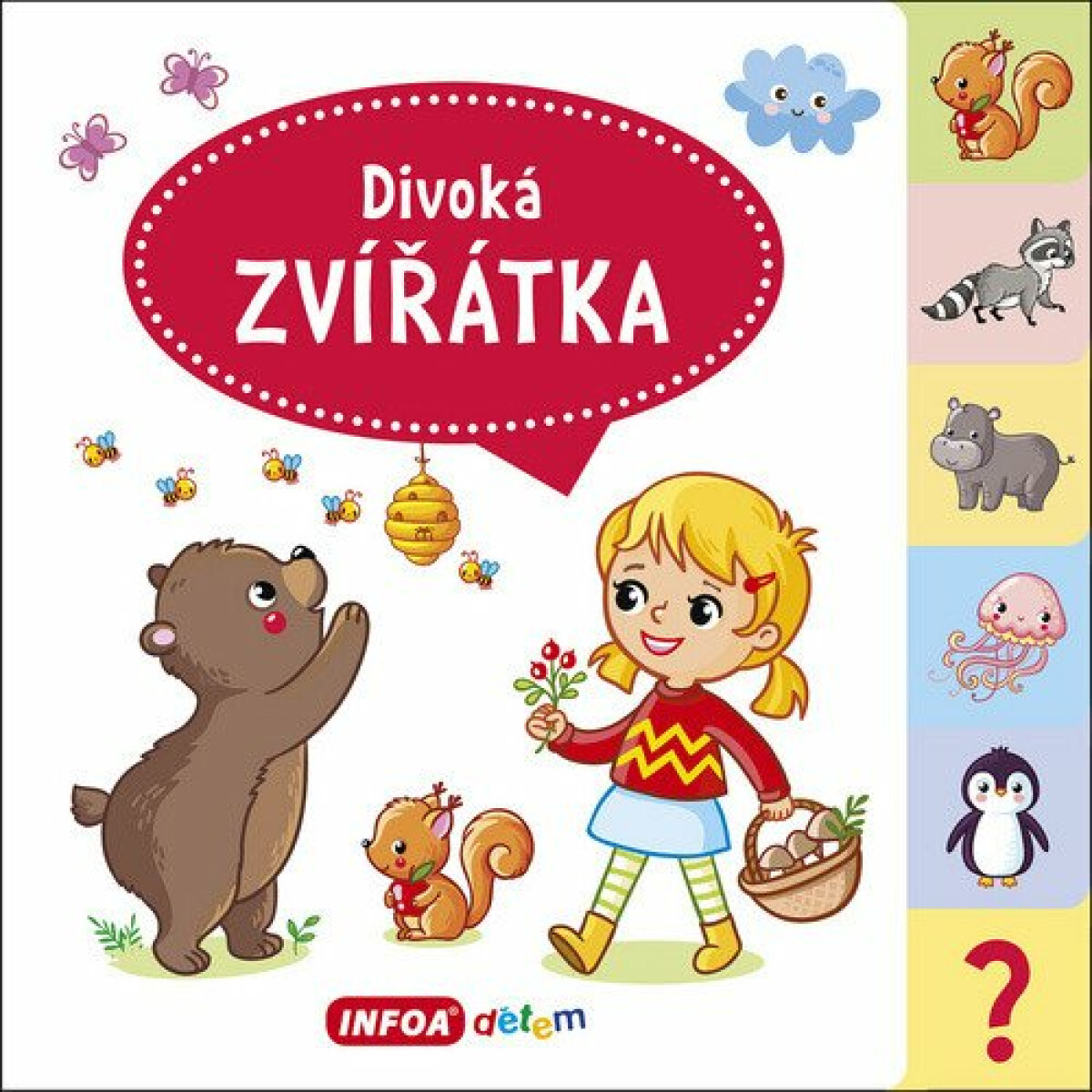 Velká knížka se záložkami - Divoká zvířata - Jana Navrátilová